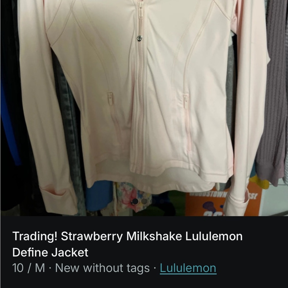 TRADING! lululemon athletica Define Jacket - Pink